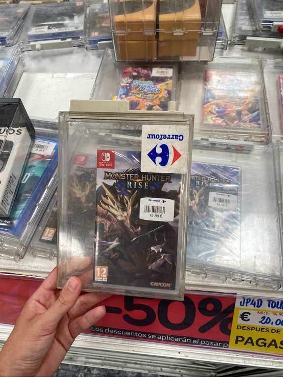 Monster Hunter Rise Switch CARREFOUR OUTLET JEREZ