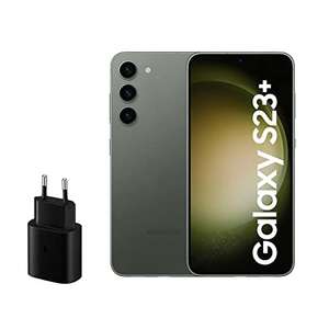 SAMSUNG Galaxy S23+, 256GB + Cargador de 45W - Smartphone Android, Batería de 4700 mAh, Smartphone Desbloqueado, Color Verde