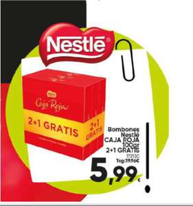 3 cajas Rojas Nestle 100gr/ud