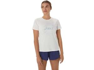 Asics :: NAGINO GRAPHIC RUN SS TOP - Camiseta Mujer (Tallas S, M y L)