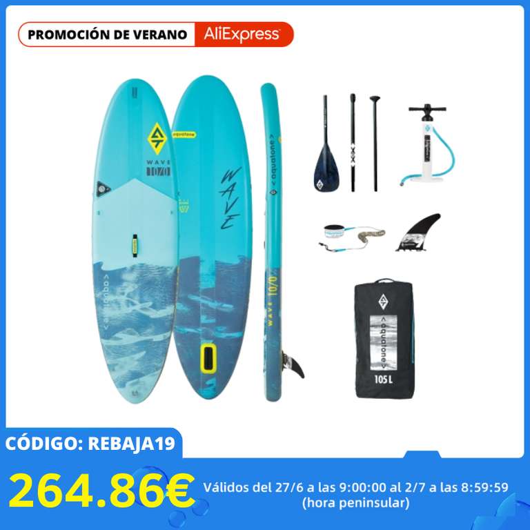 Paddle Surf Hinchable - Pack Completo (ENVIO DESDE ESPAÑA)