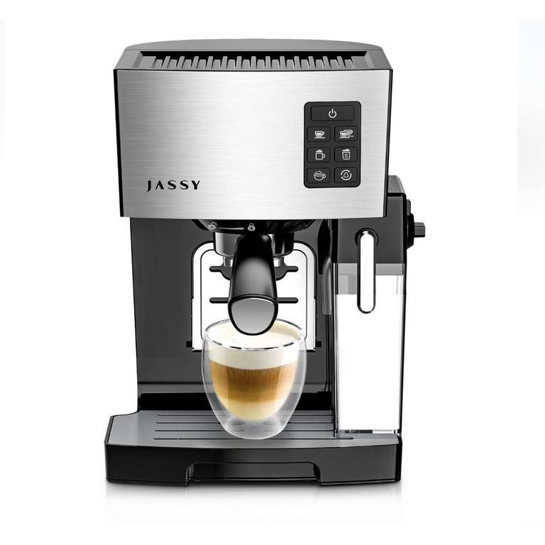 Máquina de café JASSY JS-100  espresso con bomba (Precio para resto usuarios 74,99€)