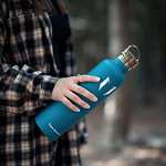 Super Sparrow Botella Agua Acero Inoxidable - 620ml - Térmica - Boca Estándar - Sin BPA, para Niños & Adultos