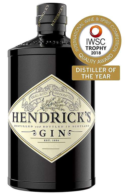 Hendrick's Gin, 70cl - Ginebra Premium Escocesa