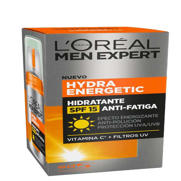 3x L'Oréal Men Expert Hydra Enegertic Crema Hidratante Anti-Fatiga. 5'32€/ud