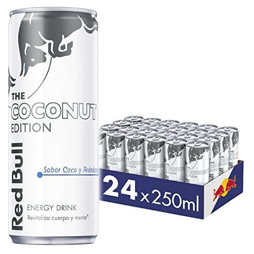 Red Bull Bebida Energética, Coco y Arándanos, 24 x 250 ml
