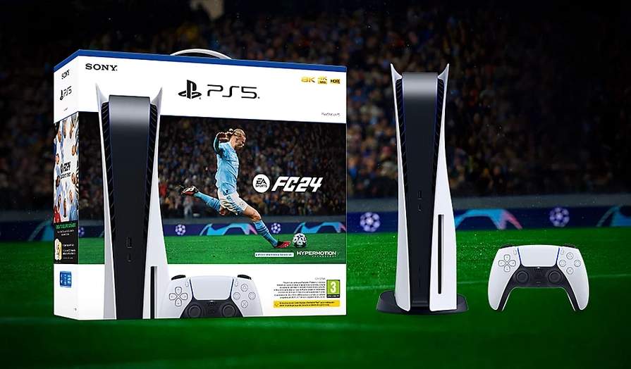 Este pack de la nueva PlayStation 5 Slim junto al EA SPORTS FC 24 lo puedes  encontrar al mejor precio en PcComponentes