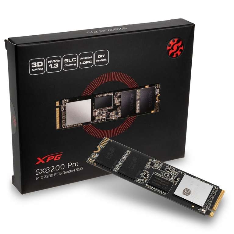 Adata XPG SX8200 Pro 1TB NVMe PCIe Gen3x4 - Disco Duro M.2