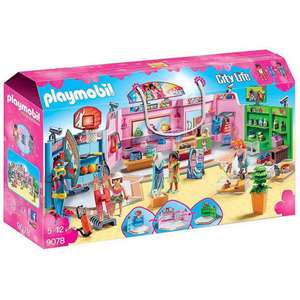 Paseo Comercial con 3 Tiendas de Playmobil