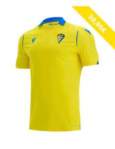 Camiseta 1ª equipación Cádiz CF 2021/22 (tallas S, M, 2XL y 5XL)