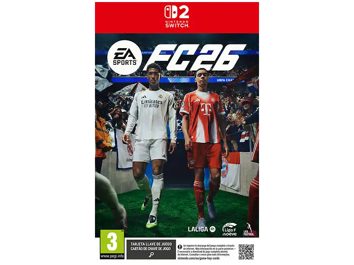 Nintendo Switch 2 EA Sports FC 26 (Game Key Card) (también PS4 y PS5 en mismo enlace)