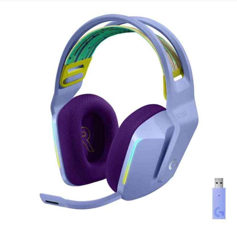 Logitech g733 wireless color lila