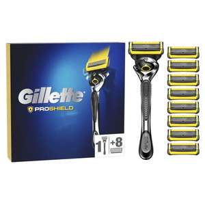 Gillette Fusión 5 ProShield + 9 cuchillas de recambio (compra recurrente 25,29€)
