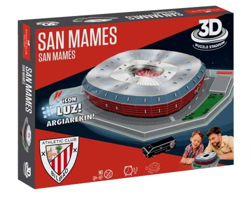 Athletic Club-EF-14085 Puzzle 3D con Luz Estadio San Mamés