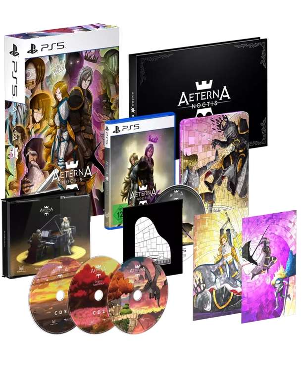 Aeterna Noctis Edición Caos (Coleccionista) PS5, PS4 y Switch + Ilustración exlusiva firmada