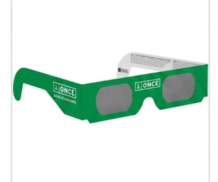Imagen de Gafas Eclipse GRATIS con ONCE