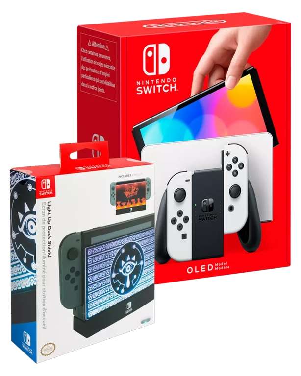 Nintendo Switch OLED (Blanco) Starter Pack 14