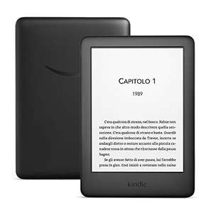 Kindle, ahora con luz frontal integrada, negro (AMAZON.IT)