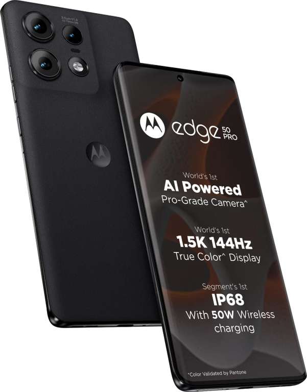 Motorola Edge 50 Pro para clientes Vodafone con 24 meses de permanencia