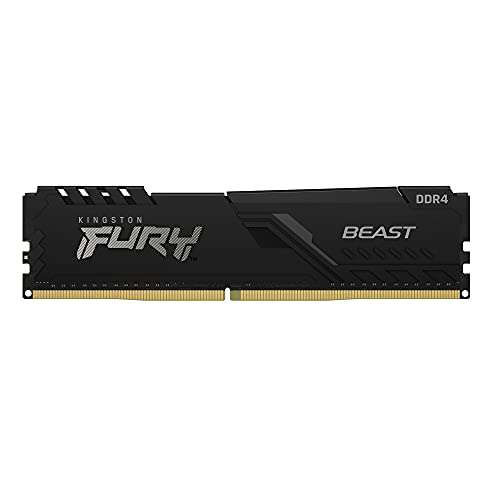 64GB Kingston FURY Beast (4x16GB) 3200MHz DDR4 CL16