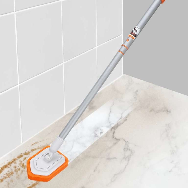 Cepillo limpiador extensible de ducha (desde España)