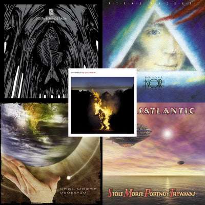 Packs de 5 CDs de InsideOut Music (Dream Theater, Kansas, Devin Townsend, Transatlantic, Leprous, Pain of Salvation, Spiritual Beggars, etc)