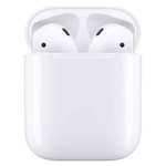 Apple AirPods (2.ª generación). Auriculares inalámbricos con estuche de carga. Color Blanco (White) - Auriculares de botón Apple.