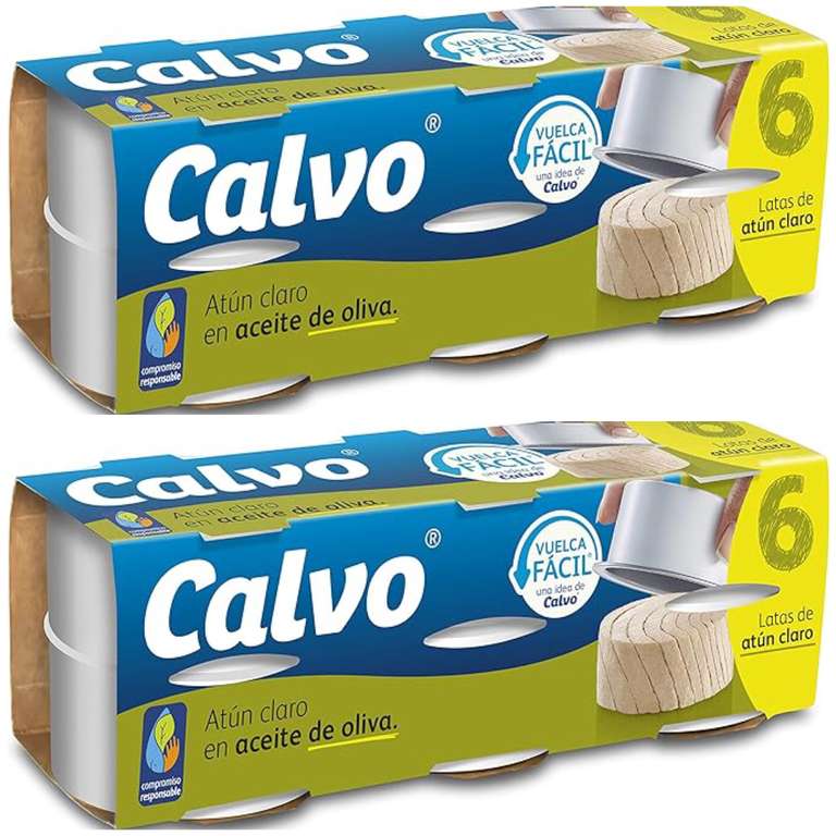 Pack 12 Calvo Atún Claro en Aceite de Oliva 65g