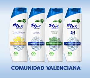 Prueba gratis H&S con la app La Cuponera (solo en la Comunidad Valenciana)