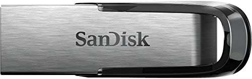 SanDisk Ultra Flair Memoria flash USB 3.0 de 256 GB, carcasa de metal, hasta 150 MB/s de velocidad de lectura, Plata y negro