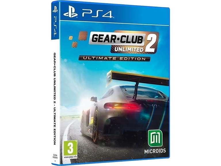 PS4 Gear Club Unlimited 2 Ultimate Edition
