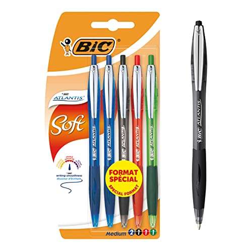 Pack de 5 Bolígrafos Bic