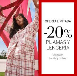 En Victoria's Secret España -20% descuento en pijamas y lenceria ( En tienda fisica y online )