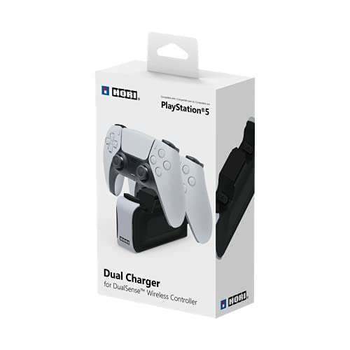 Hori - Base de carga doble para mandos DualSense (PlayStation 5)