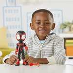Marvel Spidey and His Amazing Friends - Figura Gigante de Miles Morales de 22.5 cm - Juguete para niños a Partir de 3 años
