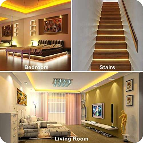 Tiras LED 20 Metros, Luces LED Habitación 20M, 5050 RGB Tira LED con Control Remoto, Para Decoración de TV, Techo, Dormitorio, Bares