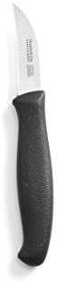 HENDI Cuchillo de pelar - modelo curvado - Negro - 165x10x(H)20 mm