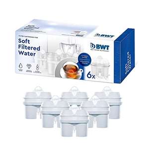 6 Filtros jarra BWT compatibles con Brita (3,32€/unidad)