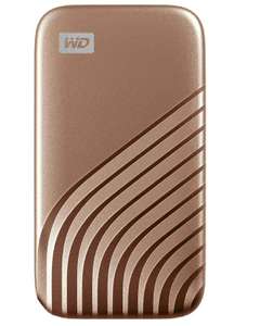 WD 2TB My Passport SSD, almacenamiento portátil – Color Oro