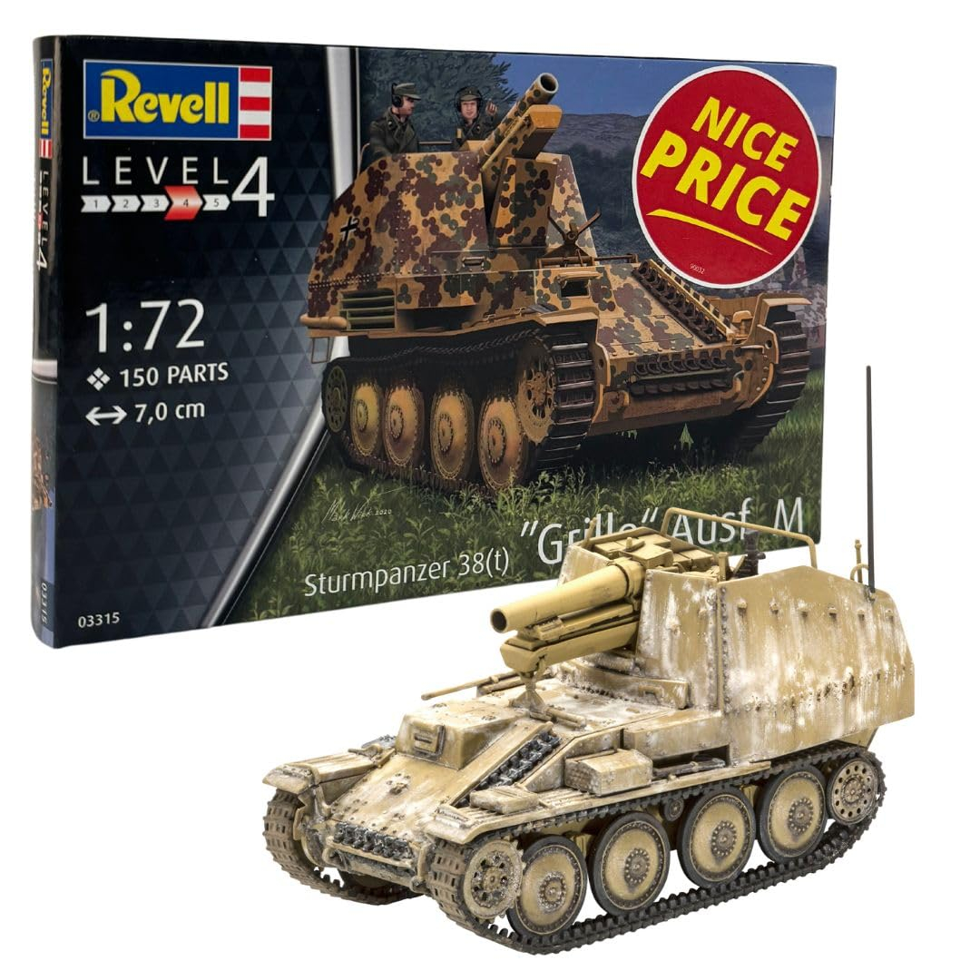 Revell 03315 Sturmpanzer 38(t) Grille Ausf. M Escala 1:72