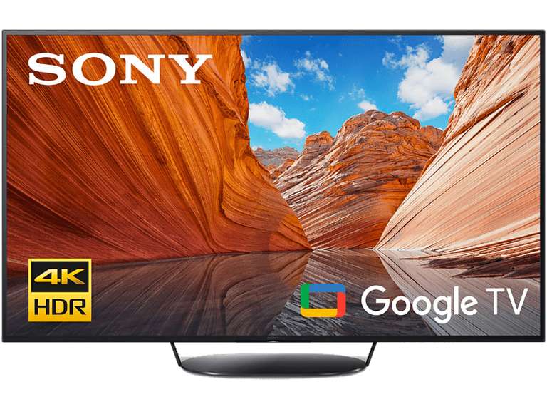 TV LED 50" - Sony 50X82J, 4K HDR, X1, Google TV (Smart TV), Dolby Atmos-Vision // 55 " por 649 €
