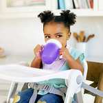 Munchkin Vaso Aprendizaje Bebé y Niños Pequeños, Set de Vasos 360° Asas, Vaso Antiderrame Libre de BPA para Bebés a Partir de los 6 Meses