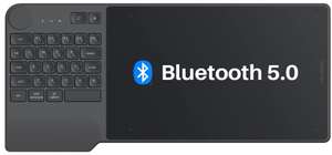 Tableta Gráfica HUION Inspiroy Keydial KD200 Bluetooth (55,67€ nuevos usuarios)