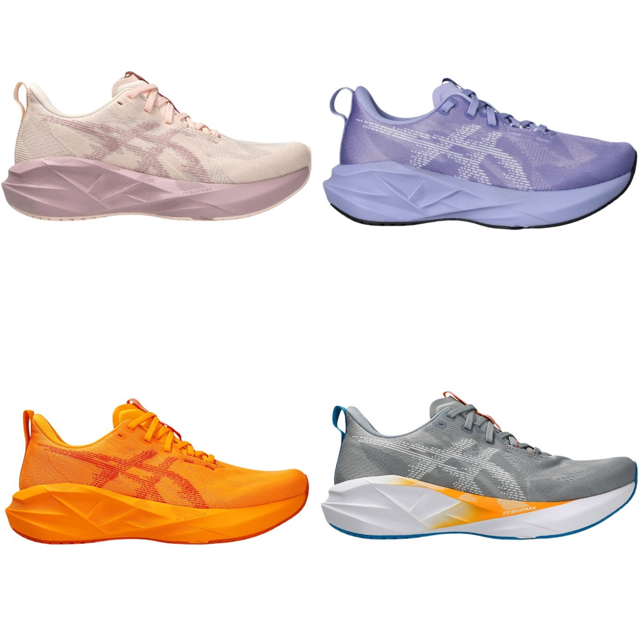 ASICS Novablast 5 | 2 colores de mujer y 2 de hombre, tallas en descripción
