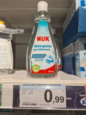 NUK Detergente biberones [Carrefour Madrid Sur]