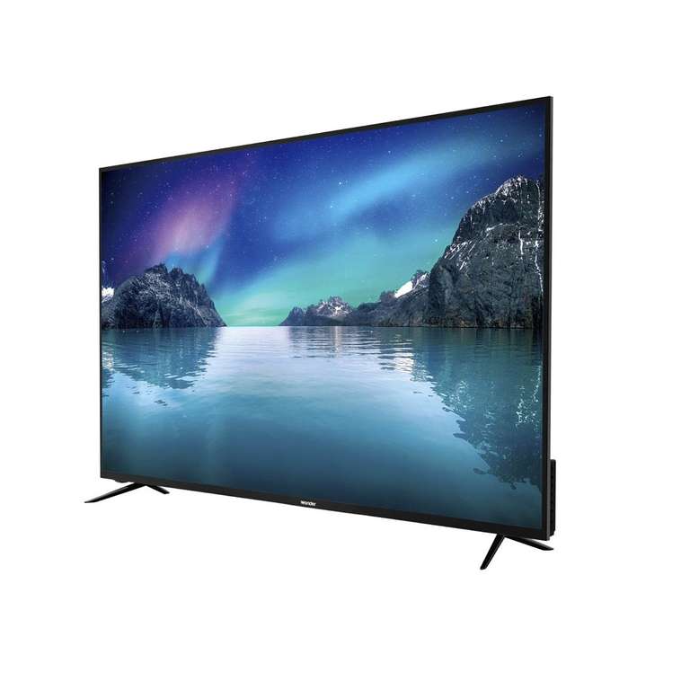 TV LED - Wonder WDTV17504KCSM, Eficiencia G, 4K, 75" Android