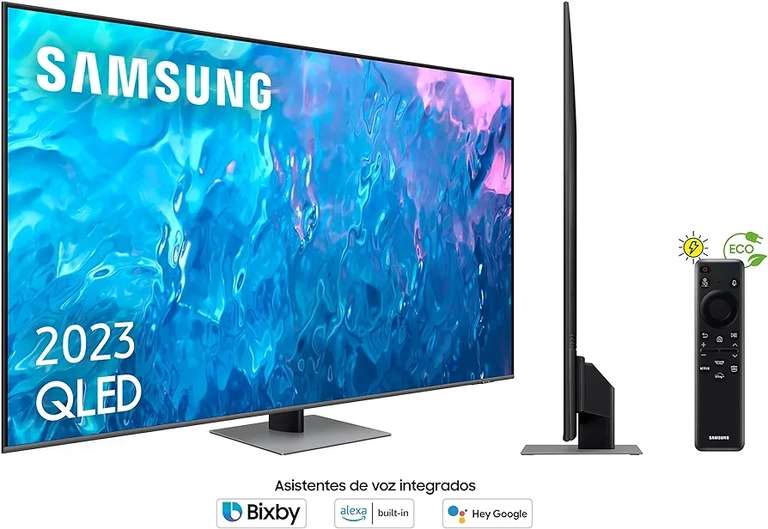 TV QLED (75") Samsung TQ75Q77CAT 4K Motion Xcelerator Turbo+ Smart TV // Amazon
