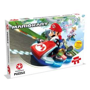 Puzzle 1000 piezas + póster Mario Kart - 4€