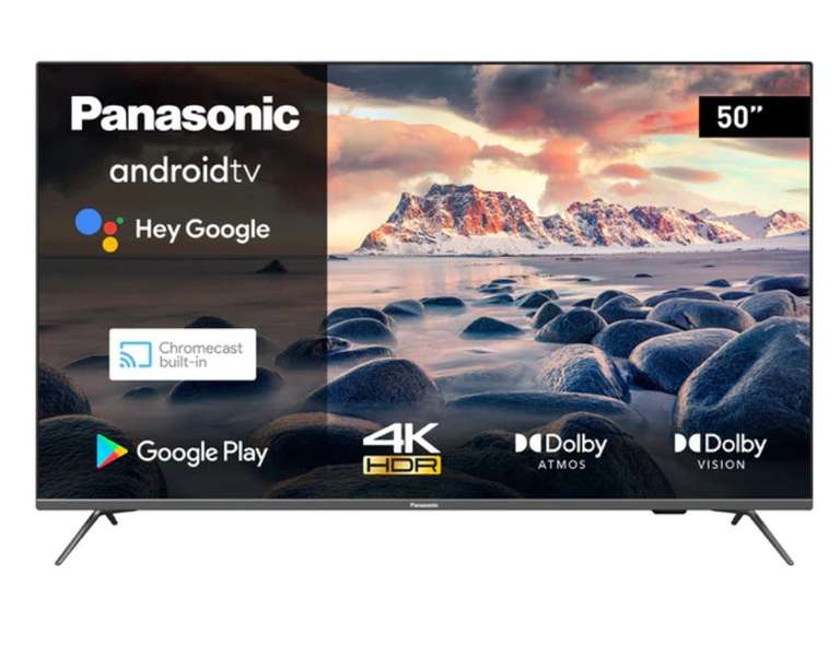 TV LED 124cm (50") Panasonic TX-50JX700E 4K ULTRA HD , Android TV, Dolby Vision, HDR10, Google Assistant