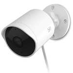 YI Camara Vigilancia Wifi Exterior 1080p, Cámara IP Impermeable IP65 con Detección Humana y de Sonido